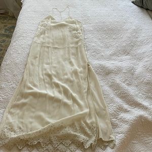 IRO long white tank dress
